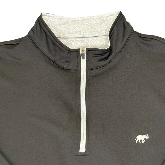 Merrill Apparel Men's Black Quarter Zip - Picture 2 of 3